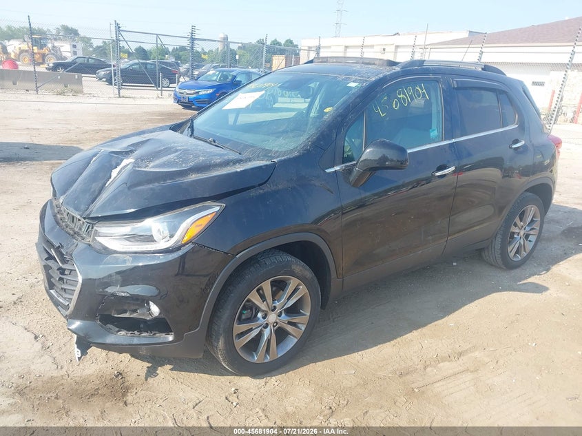 Vin: 3gncjrsb7hl260494, lot: 46180513, chevrolet trax premier 20172