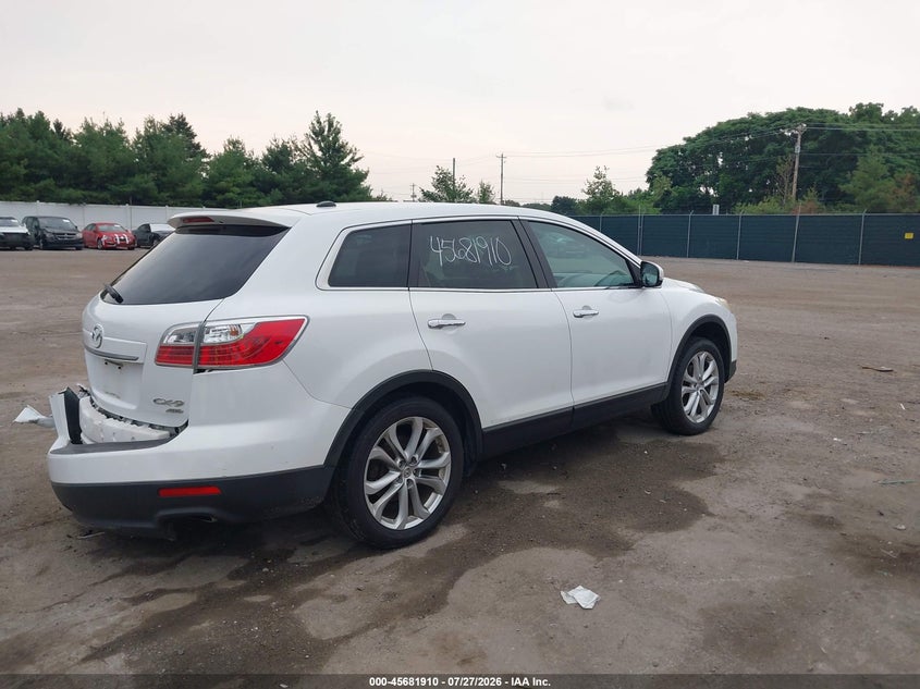Vin: jm3tb3da8c0355800, lot: 46180519, mazda cx-9 grand touring 20124