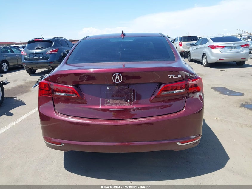 2015 Acura Tlx VIN: 19UUB1F32FA009855 Lot: 45681924