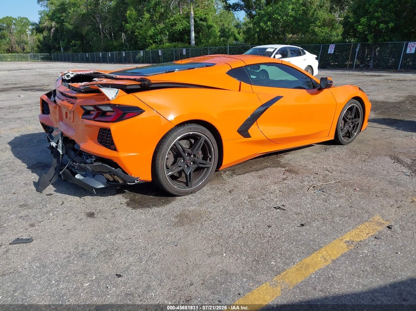 Vin: 1g1yc2d42n5103247, lot: 46180540, chevrolet corvette stingray rwd  3lt 20224