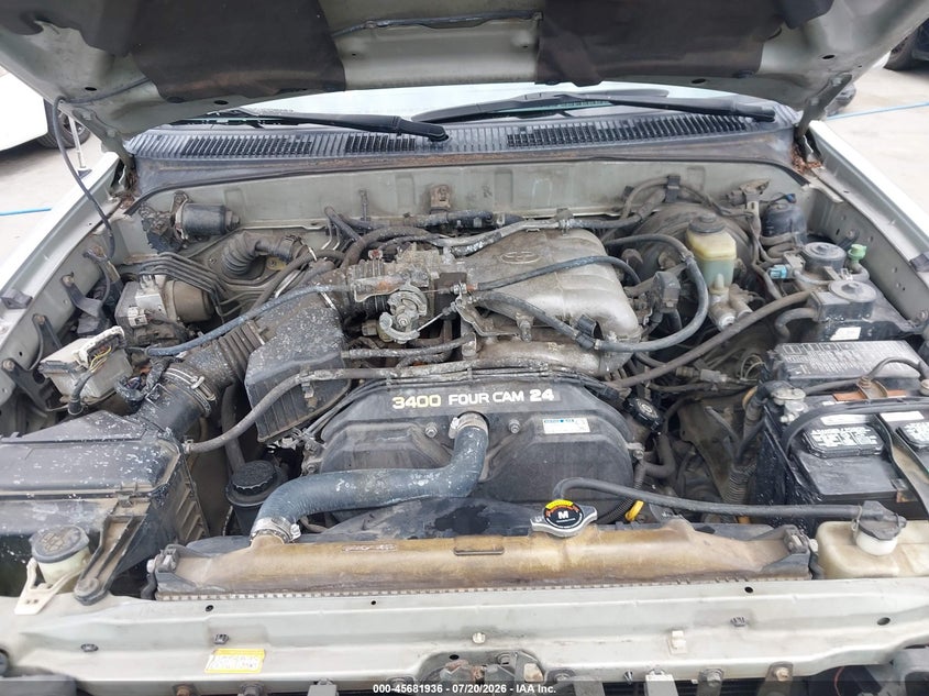 2000 Toyota 4Runner Sr5 V6 VIN: JT3GN86R1Y0165947 Lot: 45681936