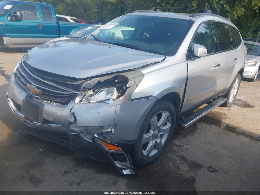 Vin: 1gnkrgkd7hj235600, lot: 46180554, chevrolet traverse lt 20172