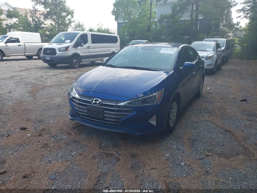 Vin: 5npd74lf2kh492783, lot: 46180559, hyundai elantra se 20192