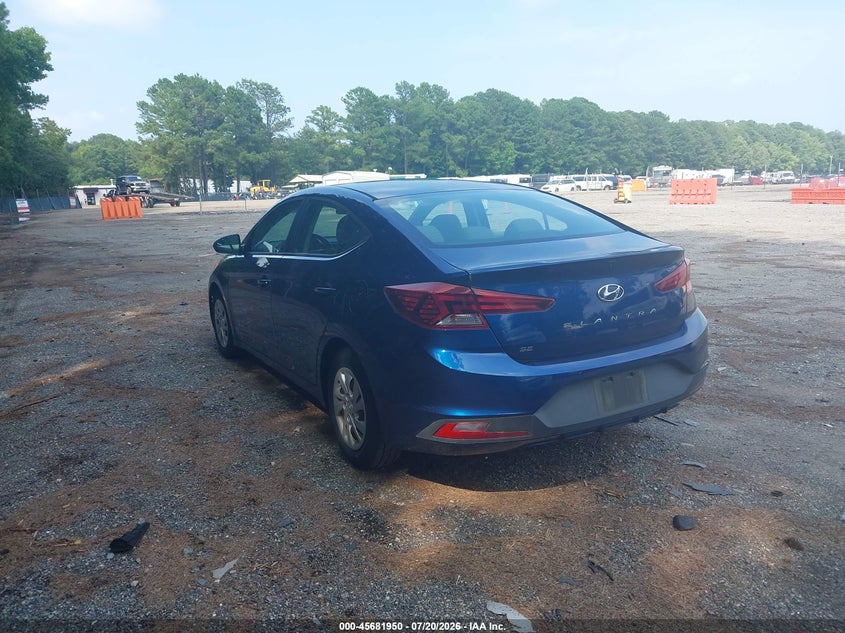 Vin: 5npd74lf2kh492783, lot: 46180559, hyundai elantra se 20193