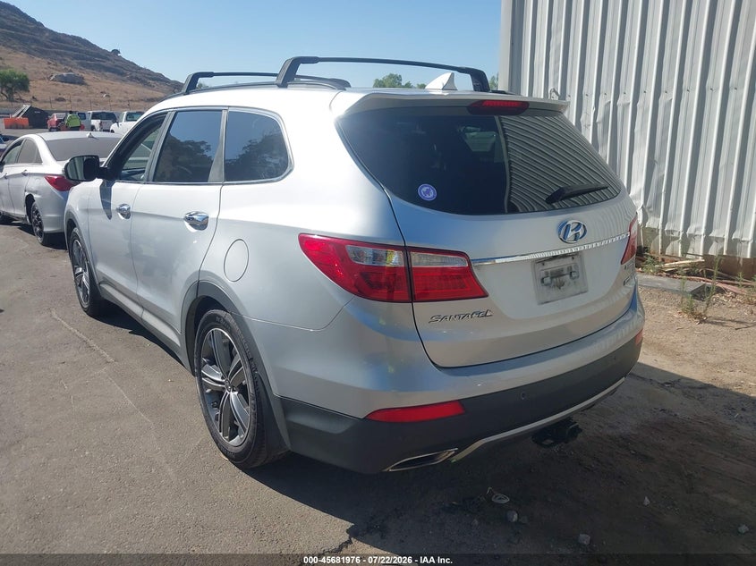 2015 HYUNDAI SANTA FE VIN KM8SR4HF4FU124235 nuotrauka 3