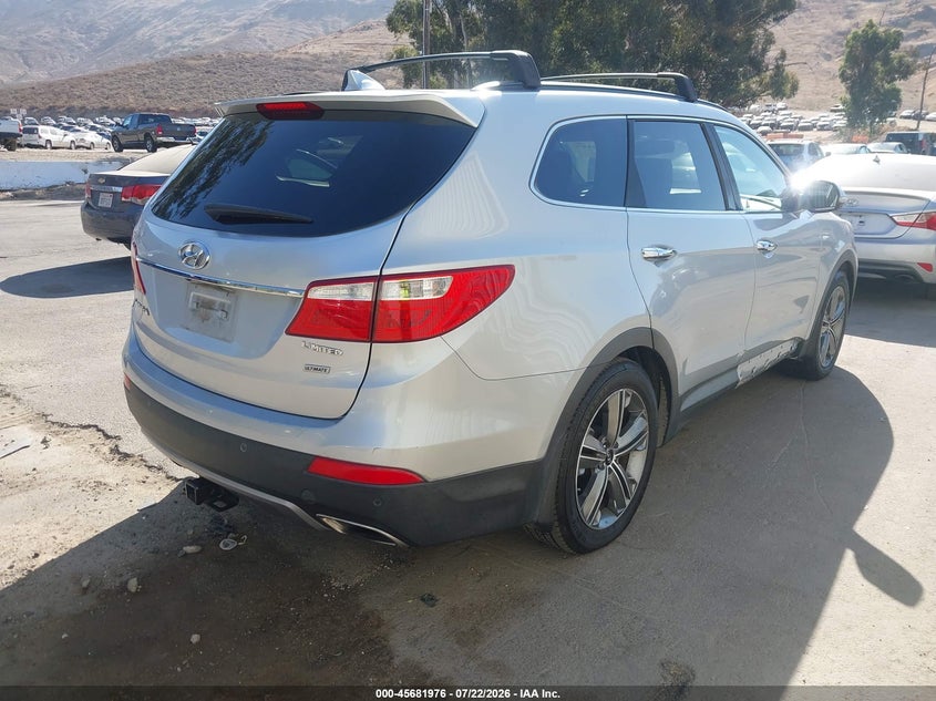 2015 HYUNDAI SANTA FE VIN KM8SR4HF4FU124235 nuotrauka 4