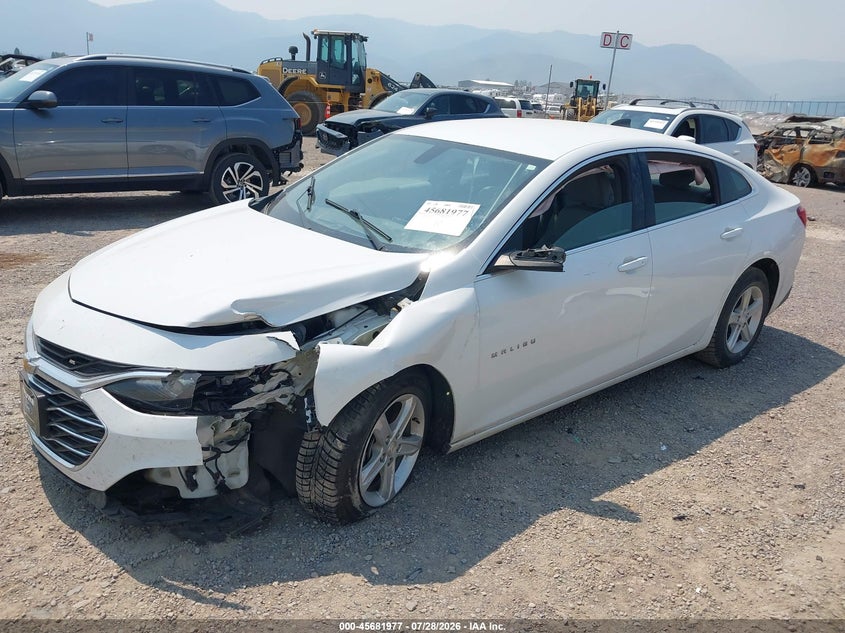 Vin: 1g1zc5st9lf083280, lot: 46180586, chevrolet malibu 1fl 20202