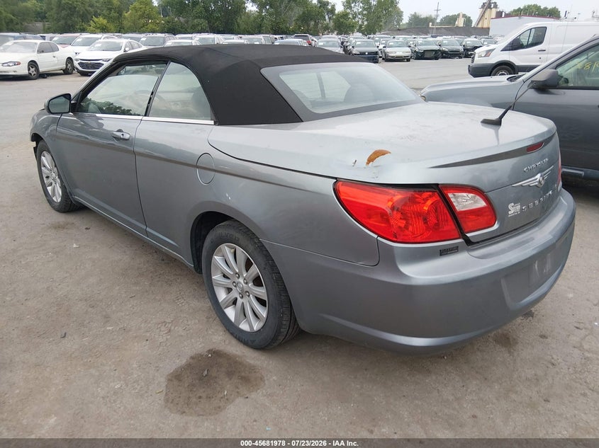 Vin: 1c3bc5ed3an116357, lot: 46180587, chrysler sebring touring 20103
