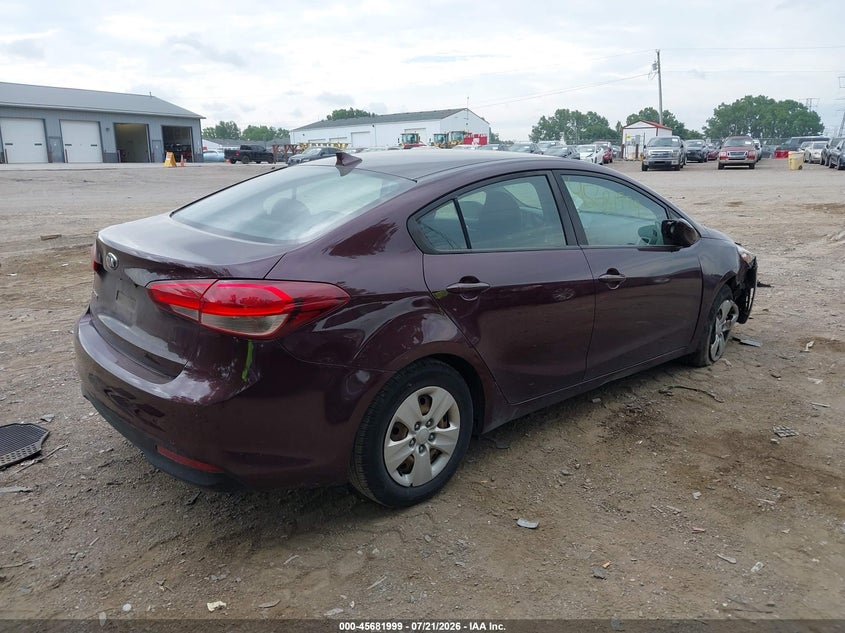 2018 Kia Forte Lx VIN: 3KPFK4A76JE201823 Lot: 45681999