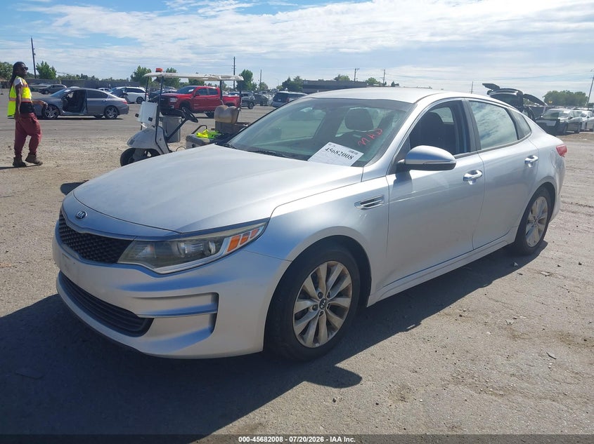 Vin: 5xxgt4l37gg005157, lot: 46180617, kia optima lx 20162