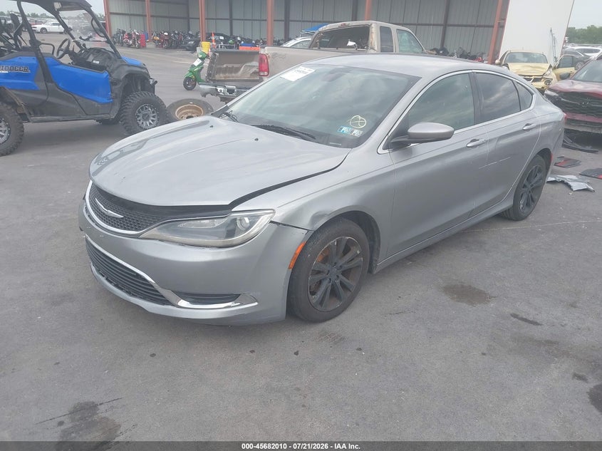 2015 Chrysler 200 Limited VIN: 1C3CCCAB1FN702320 Lot: 45682010