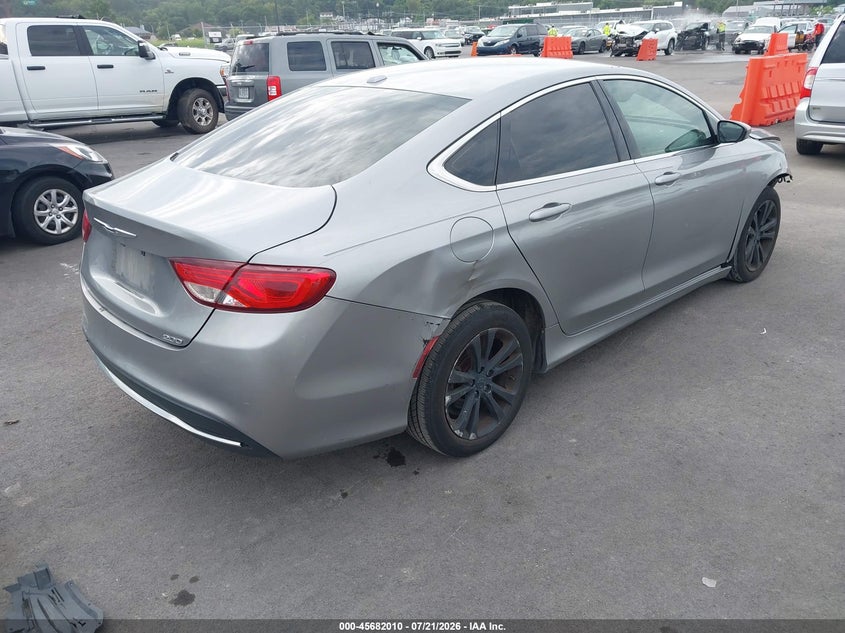 2015 Chrysler 200 Limited VIN: 1C3CCCAB1FN702320 Lot: 45682010