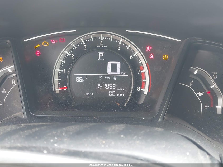 2018 HONDA CIVIC COUPE 2.0L I-4 DOHC, VVT, 158HP