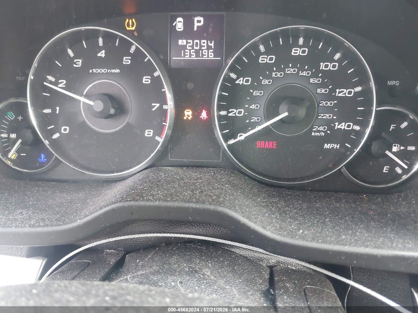 2012 Subaru Legacy 2.5I Premium VIN: 4S3BMBC65C3024158 Lot: 45682024