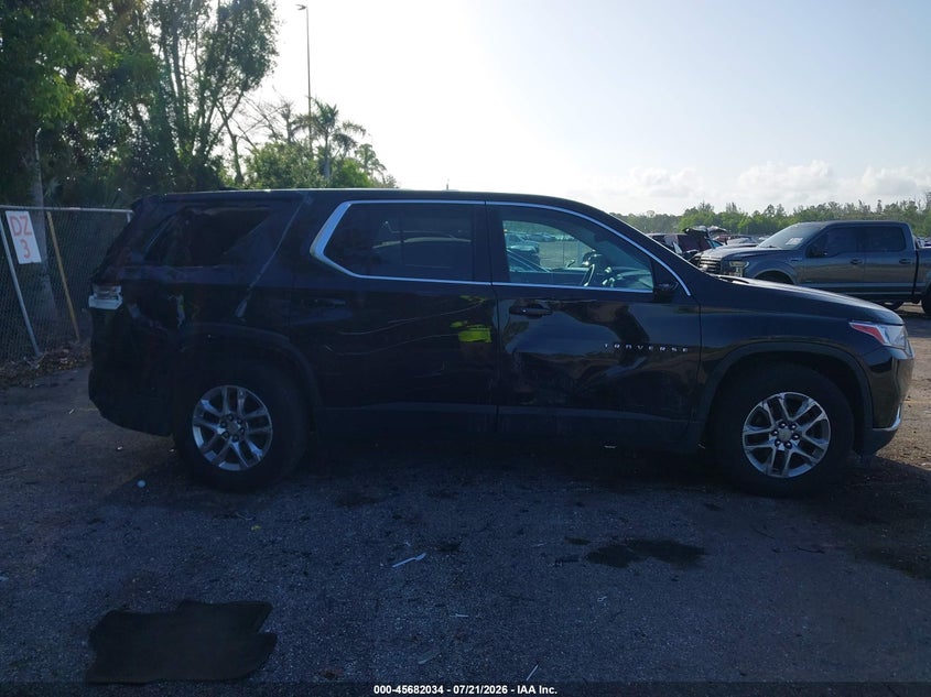 2019 Chevrolet Traverse Ls VIN: 1GNERFKW3KJ218437 Lot: 45682034