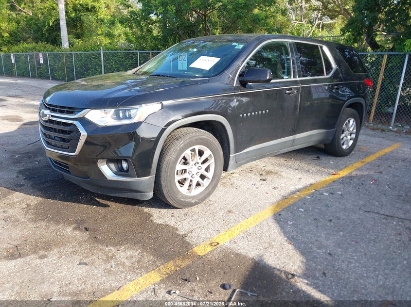 2019 Chevrolet Traverse Ls VIN: 1GNERFKW3KJ218437 Lot: 45682034