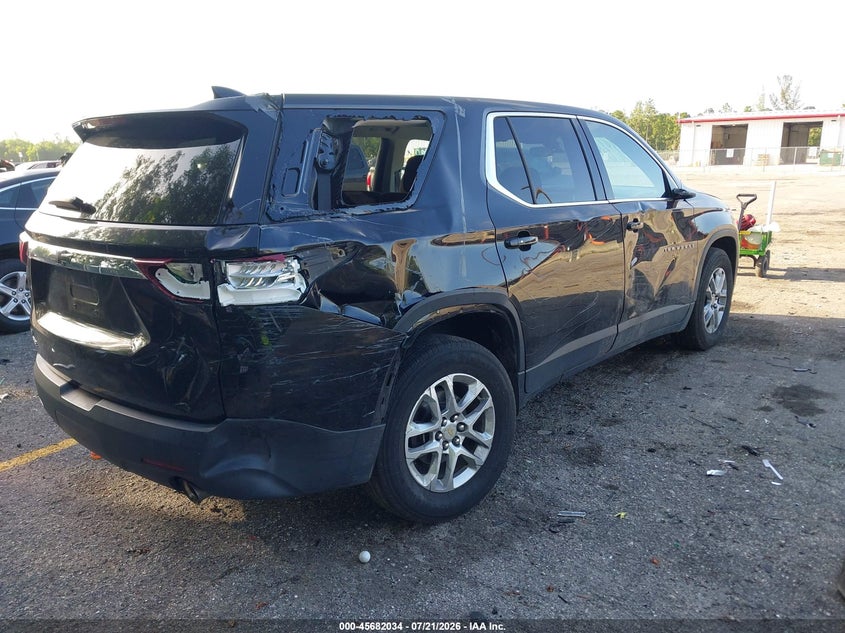 2019 Chevrolet Traverse Ls VIN: 1GNERFKW3KJ218437 Lot: 45682034