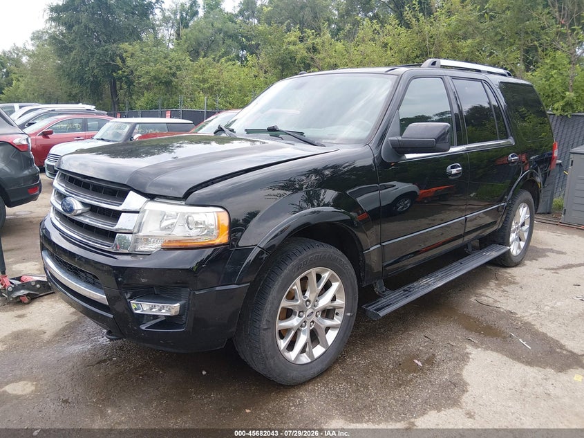 Vin: 1fmju2at4gef36231, lot: 46180652, ford expedition limited 20162