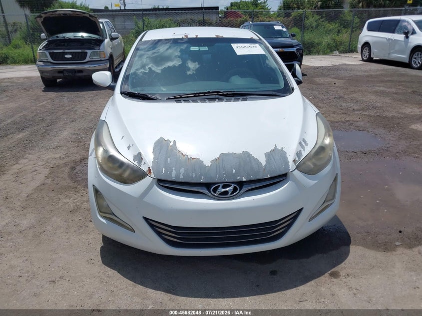 2016 Hyundai Elantra Limited VIN: 5NPDH4AE2GH655530 Lot: 45682048