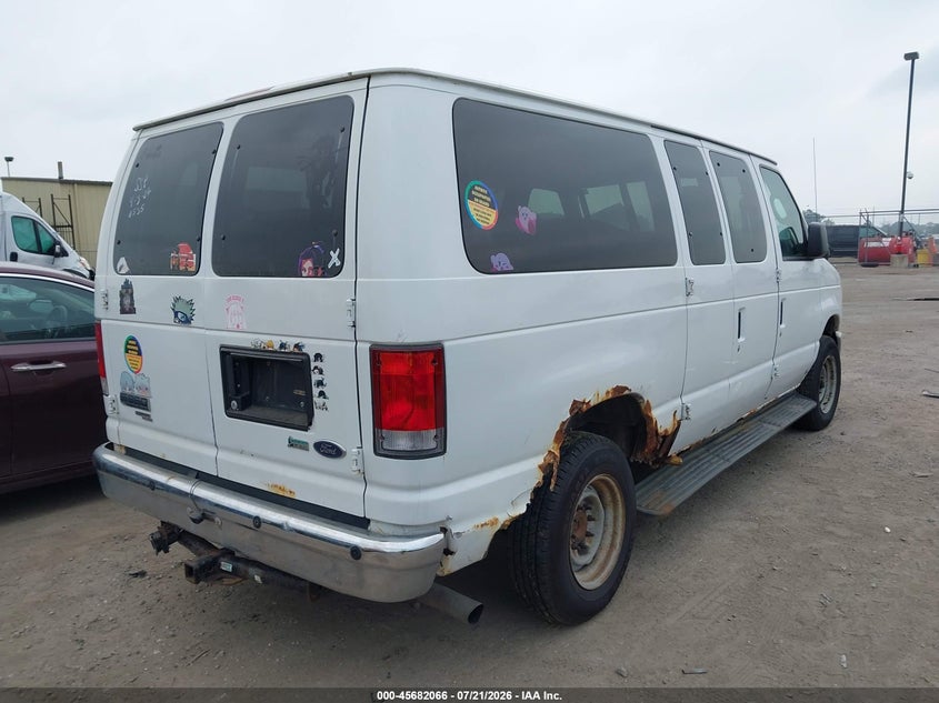Vin: 1fbne3bl3ada12447, lot: 46180675, ford e-350 super duty 20104