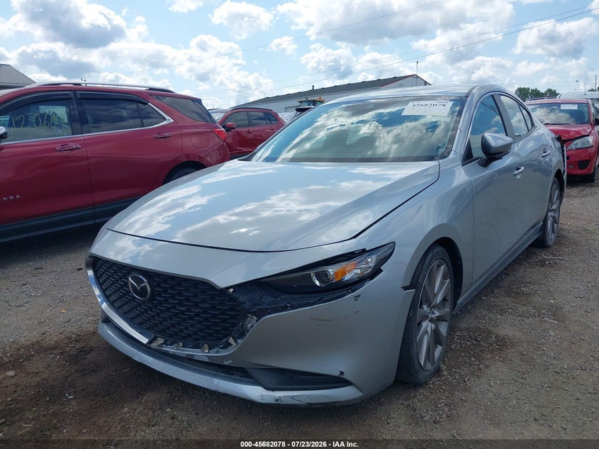 2020 Mazda 3, Rear, IAAI, VIN 3MZBPBCM6LM135304 — photo 2