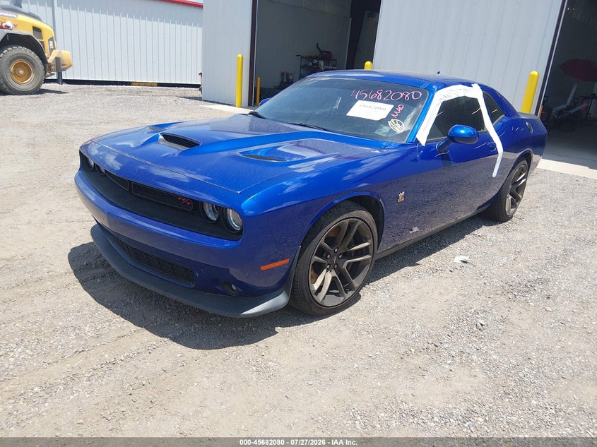 Vin: 2c3cdzfj6lh183933, lot: 46180689, dodge challenger r/t scat pack 20202