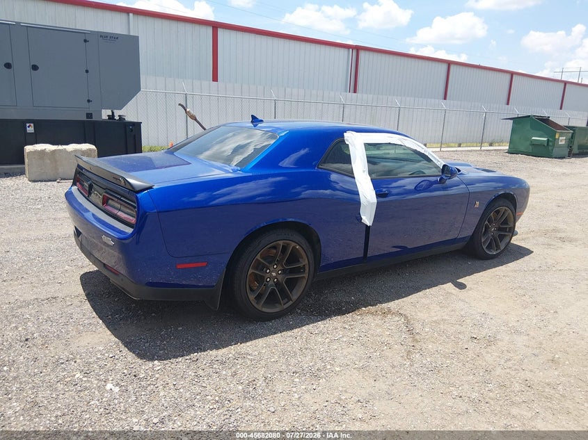 Vin: 2c3cdzfj6lh183933, lot: 46180689, dodge challenger r/t scat pack 20204