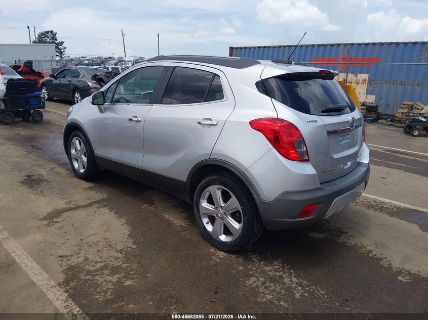 Vin: kl4cjasb3gb575846, lot: 46180693, buick encore 20163