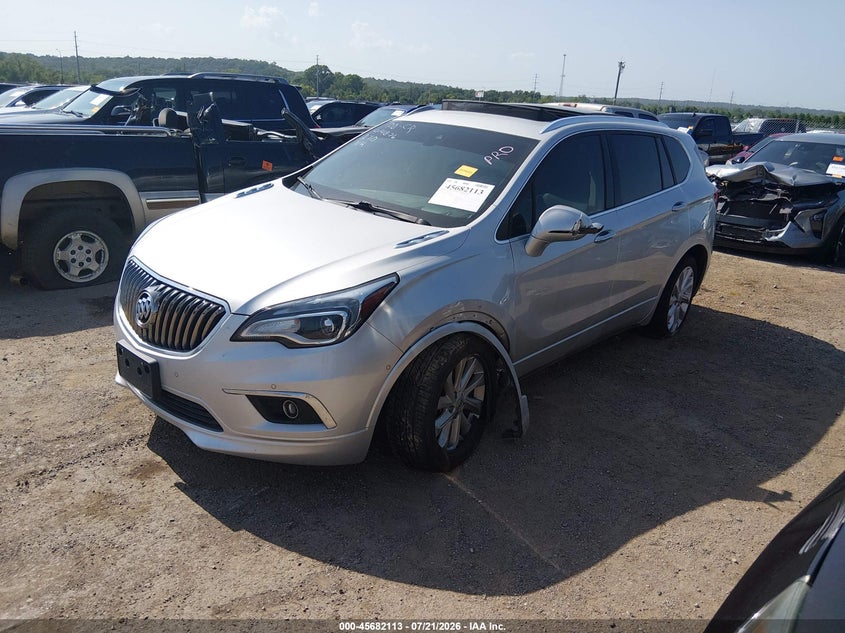 Vin: lrbfxfsx6gd244420, lot: 46180722, buick envision premium ii 20162