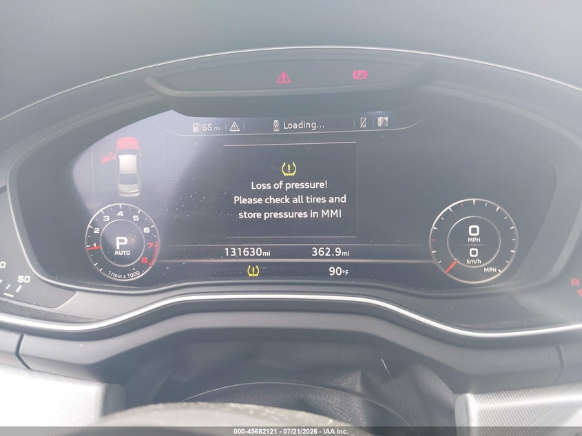 2017 Audi A4 2.0T Technik VIN: WAUCNAF48HA119089 Lot: 45682121