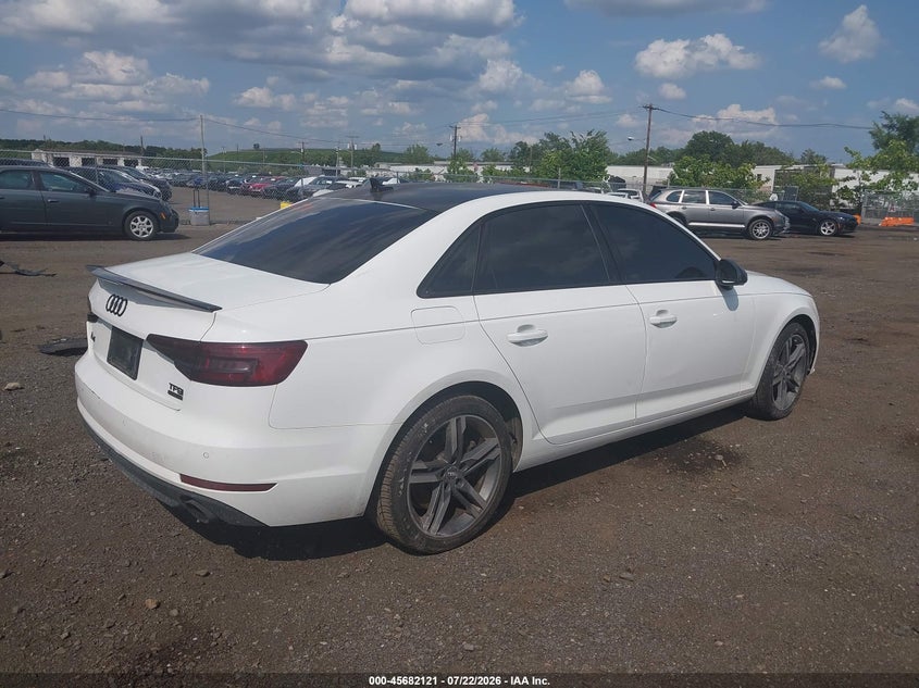 Vin: waucnaf48ha119089, lot: 46180730, audi a4 2.0t technik 20174