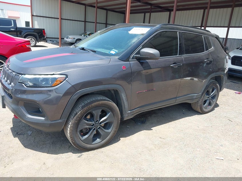 Vin: 3c4njddb5nt120621, lot: 46180731, jeep compass trailhawk 4x4 20222