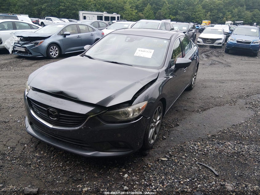 Vin: jm1gj1w69e1133774, lot: 46180737, mazda mazda6 i grand touring 20142