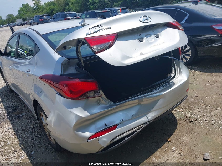 2015 Hyundai Elantra Se VIN: KMHDH4AE2FU359584 Lot: 45682143