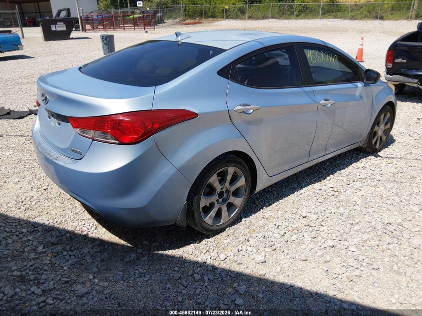 2012 HYUNDAI ELANTRA auction photo 4