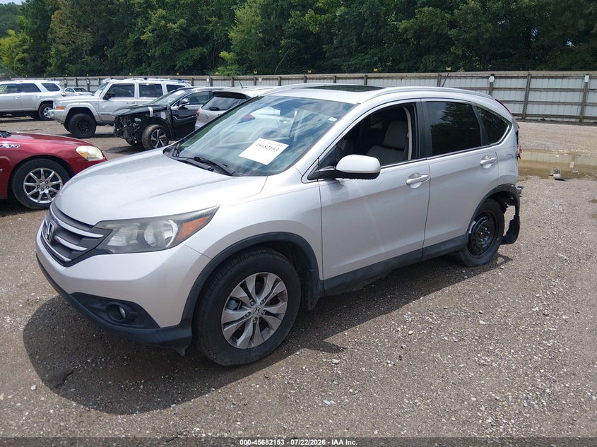 2014 Honda CR-V, Удар ззаду, IAAI, VIN 2HKRM3H70EH524144 — фото 2