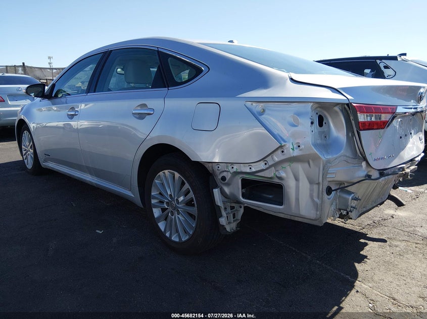 Vin: 4t1bd1eb6eu035165, lot: 46180763, toyota avalon hybrid xle touring 20143