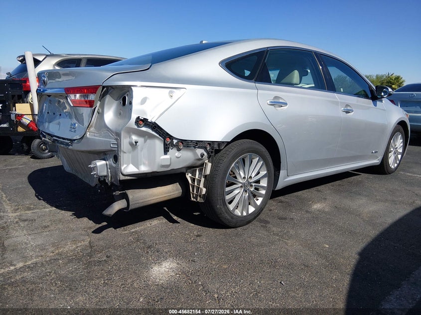 Vin: 4t1bd1eb6eu035165, lot: 46180763, toyota avalon hybrid xle touring 20144