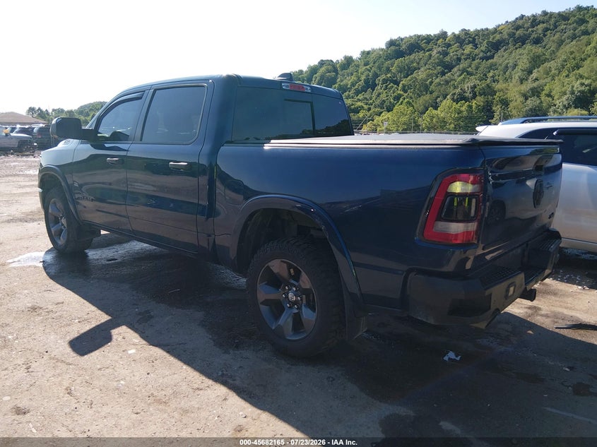 Vin: 1c6srfft1ln409612, lot: 46180774, ram 1500 big horn  4x4 5'7 box 20203