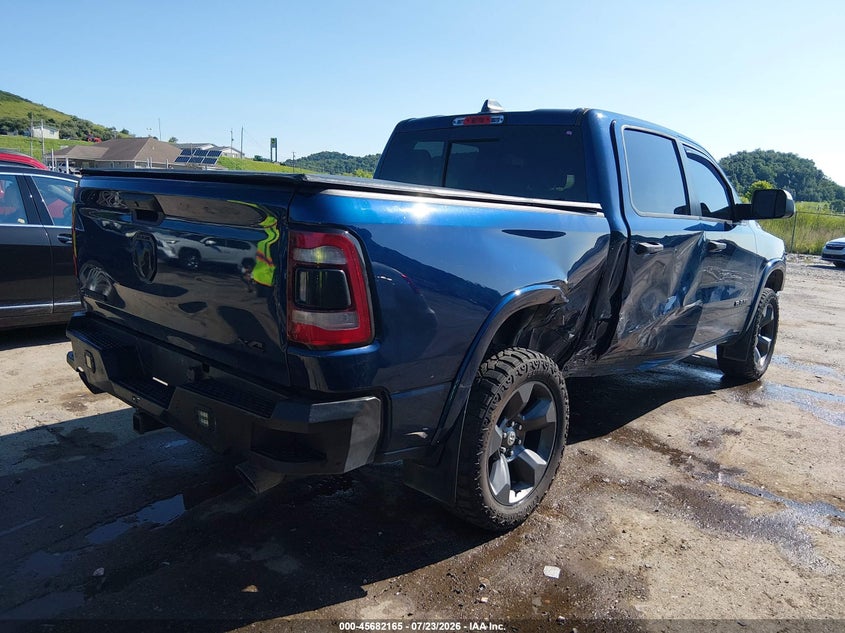 Vin: 1c6srfft1ln409612, lot: 46180774, ram 1500 big horn  4x4 5'7 box 20204