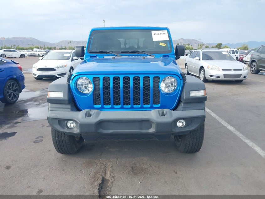 2020 Jeep Gladiator Sport S 4X4 VIN: 1C6HJTAG8LL161316 Lot: 45682198