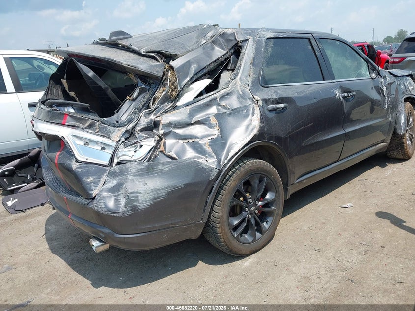Vin: 1c4sdjct3mc522022, lot: 46180829, dodge durango r/t awd 20214