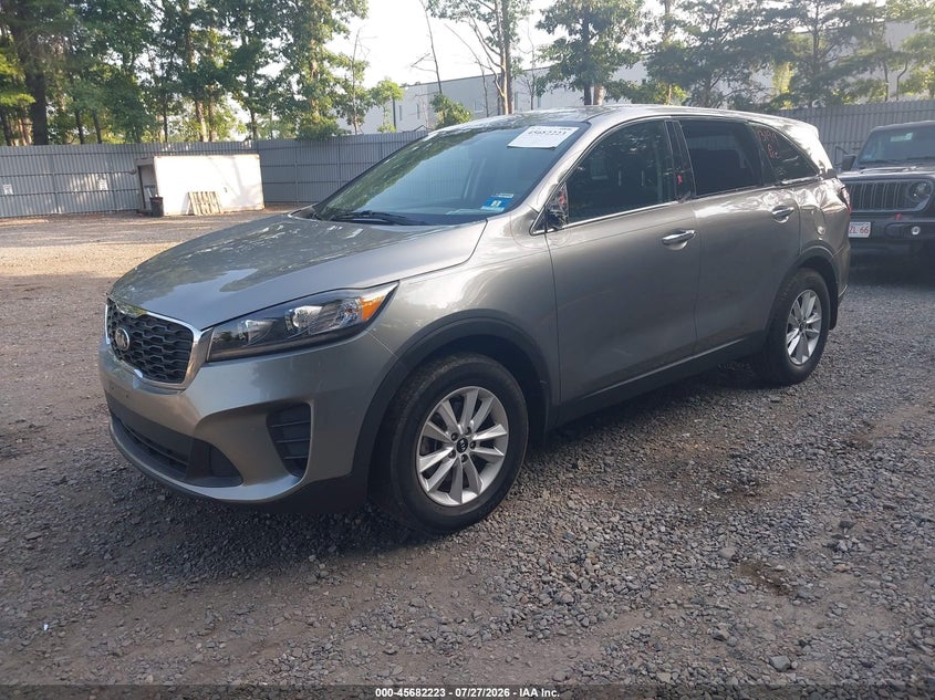 Vin: 5xypg4a35kg513199, lot: 46180832, kia sorento 2.4l lx 20192