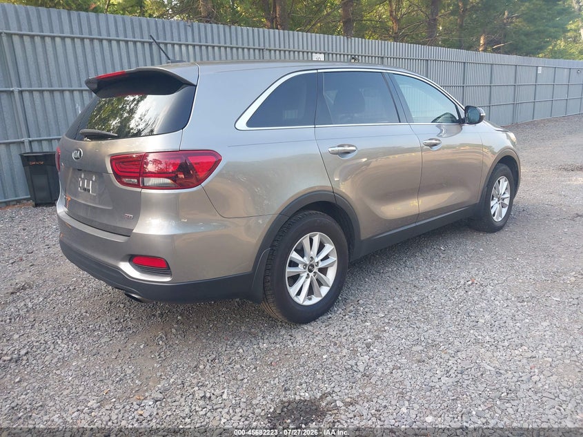 Vin: 5xypg4a35kg513199, lot: 46180832, kia sorento 2.4l lx 20194
