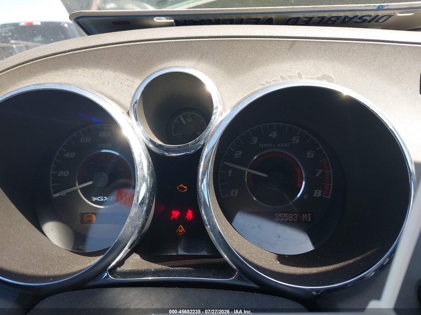 PONTIAC SOLSTICE 2007 VIN 1G2MG35X37Y128625