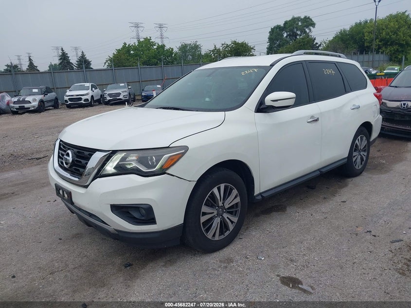 2017 Nissan Pathfinder Sv 5N1DR2MN8HC688442 photo 1