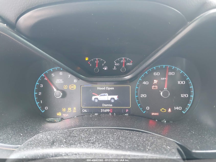 2019 Chevrolet Colorado Lt VIN: 1GCGSCEN6K1161450 Lot: 45682265