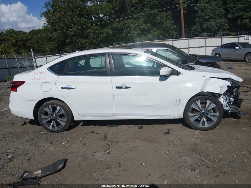 2019 Nissan Sentra Sv VIN: 3N1AB7AP8KY454768 Lot: 45682270