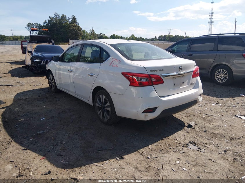 2019 Nissan Sentra Sv VIN: 3N1AB7AP8KY454768 Lot: 45682270