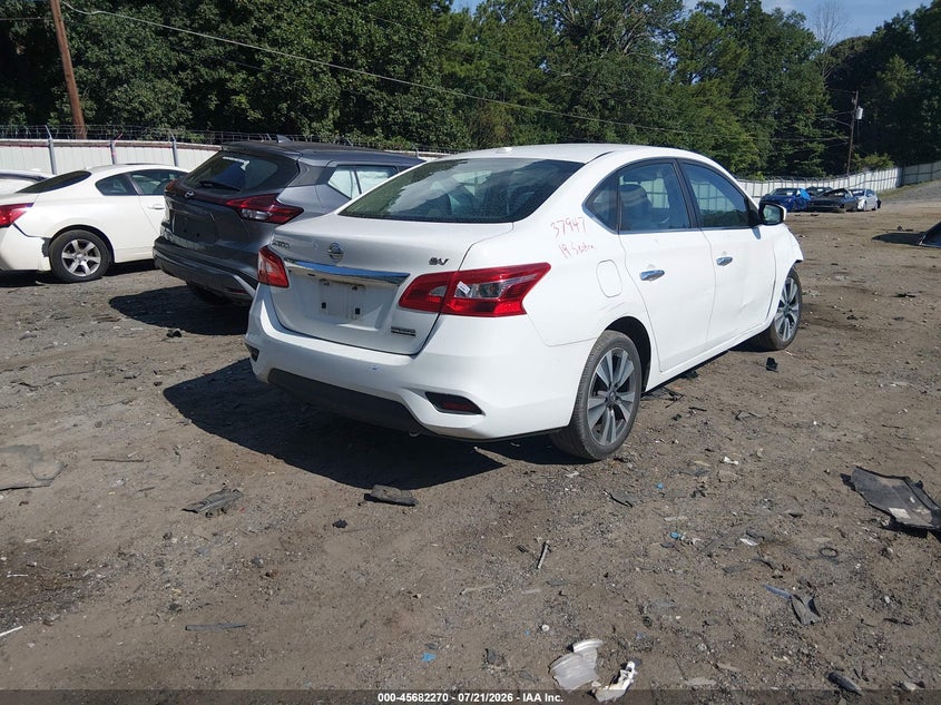 2019 Nissan Sentra Sv VIN: 3N1AB7AP8KY454768 Lot: 45682270